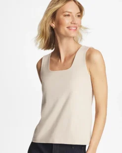 Contour Cotton™ Square Neck Tank