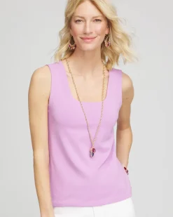 Contour Cotton™ Square Neck Tank