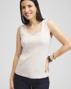 Contour Cotton™ Square Neck Tank