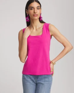 Contour Cotton™ Square Neck Tank