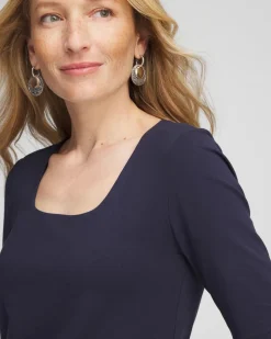 Contour Cotton™ Square Neck Tee