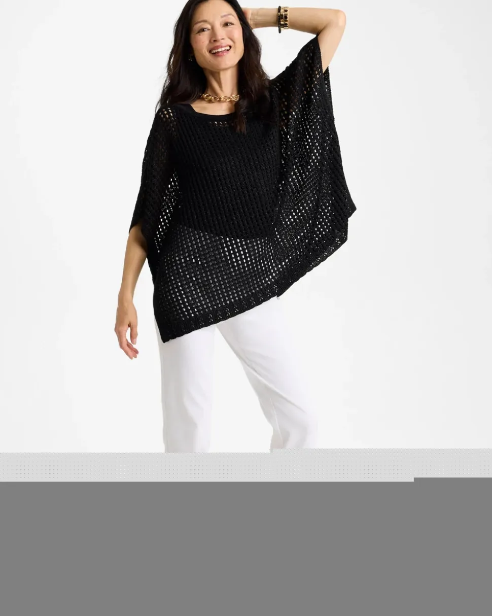 Contrast Scallop Brigitte™ Slim Crop Pant