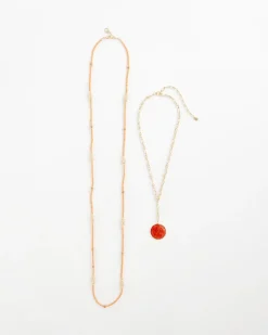 Convertible Beaded Pendant Necklace