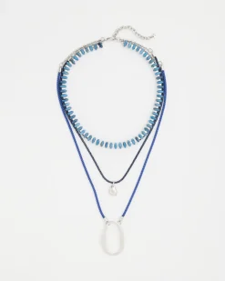Convertible Beaded Pendant Necklace