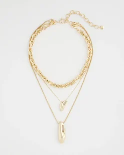 Convertible Three-Strand Pendant Necklace