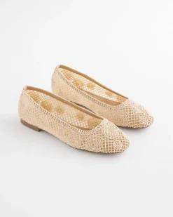 Cora Raffia Flats