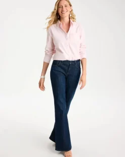 Cotton-Blend Oxford Shirt