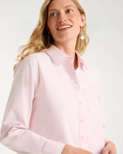 Cotton-Blend Oxford Shirt