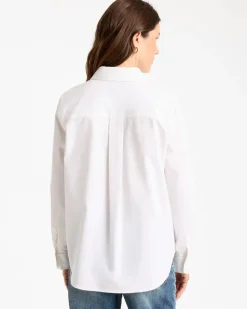 Cotton-Blend Oxford Shirt