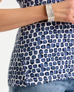 Cotton Button Trim Tank