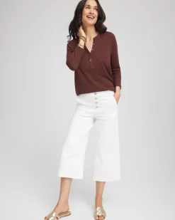Cotton Slub Henley Tee