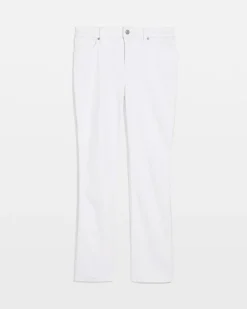 Cropped Girlfriend Kick Flare Jeans