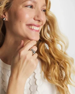 Curvy Silver Stretch Ring