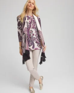 Denim Pull-On Ankle Jeggings