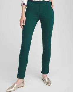 Denim Pull-On Ankle Jeggings