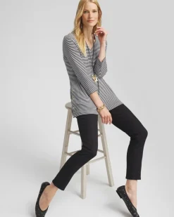 Denim Pull-On Ankle Jeggings