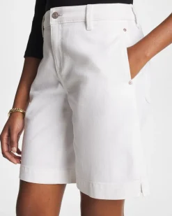 Denim Trouser Shorts