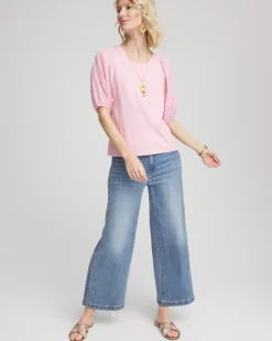 Dolman Sleeve Knit Top