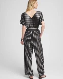 Dolman Stripe Jumpsuit