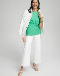 Draped Front Tee