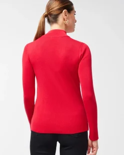 ECOVERO Mock Neck Sweater