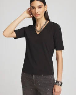 Elbow-Sleeve Perfect Tee