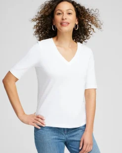 Elbow-Sleeve Perfect Tee