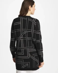 Ella Graphic Cardigan