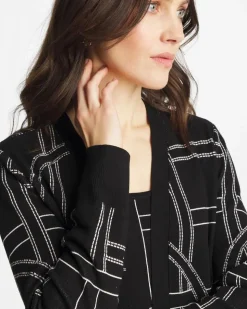 Ella Graphic Cardigan