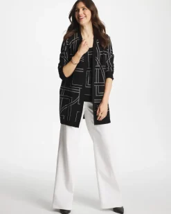 Ella Graphic Cardigan