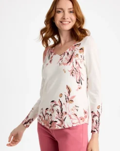 Ella V-Neck Pullover Sweater