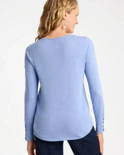 Ella V-Neck Pullover Sweater