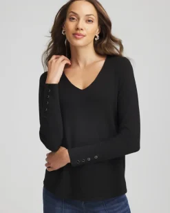 Ella V-Neck Pullover Sweater