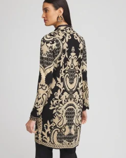 Embellished Jacquard Cardigan