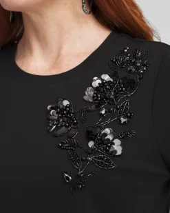 Embellished Ponte Top