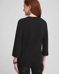 Embellished Ponte Top