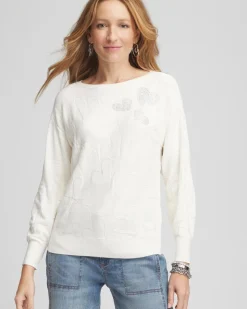 Embellished Valentine's Day Pullover