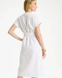 Embroidered Cotton Shirtdress