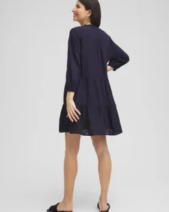 Embroidered Eyelet Coverup