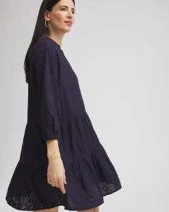 Embroidered Eyelet Coverup