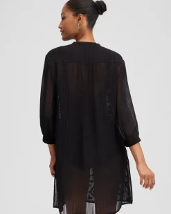 Embroidered Swim Dress Coverup