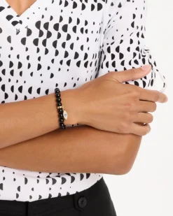 Evil Eye Charm Stretch Bracelet