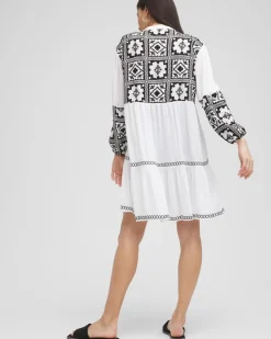 Eyelet Swim Dress Coverup