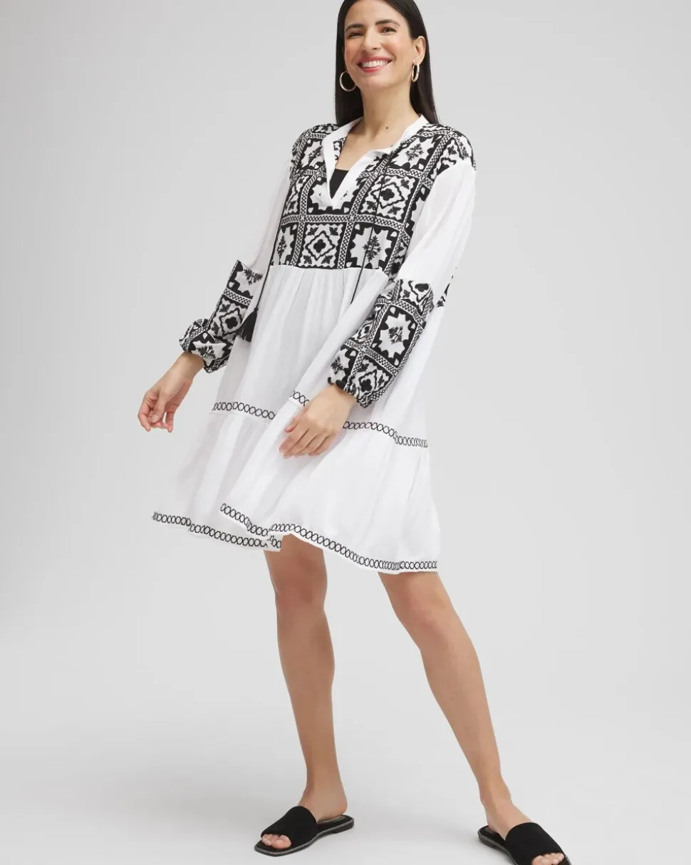 Eyelet Swim Dress Coverup