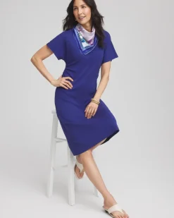 Fit and Flare Cinched Waist Dress
