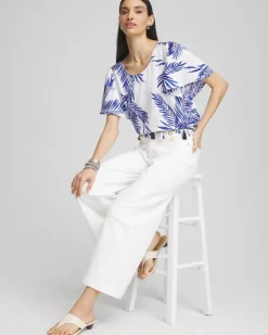Flutter Sleeve Satin Top