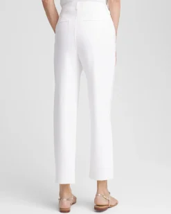 Fly Front Ankle Pants
