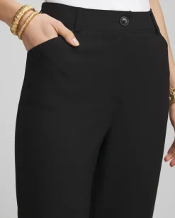 Fly Front Ankle Pants