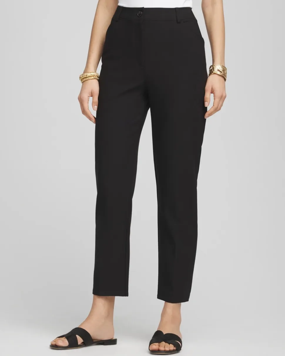 Fly Front Ankle Pants