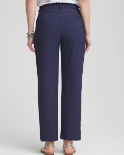 Fly Front Ankle Pants